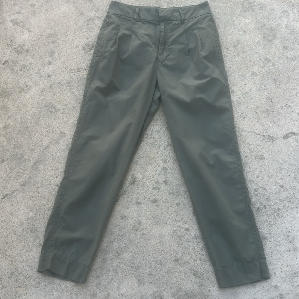Everlane Women's Olive Green Chino Trouser Ankle Pants Size 2
